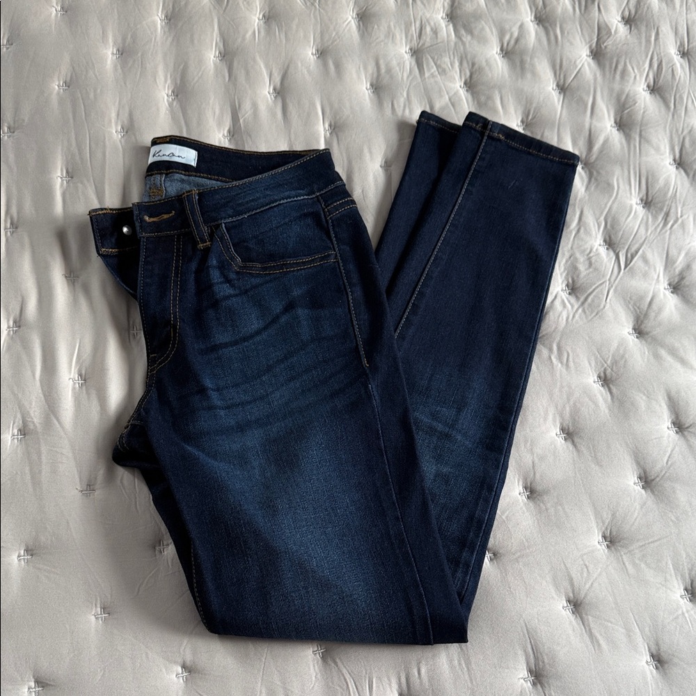 KanCan Dark Blue Women's Skinny Jeans